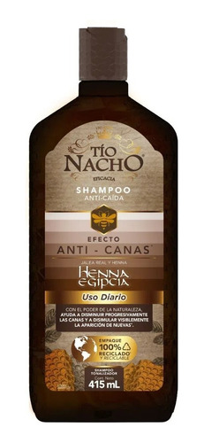 Champu Tio Nacho Anticanas Con Henna - Tonaliza Las Canas