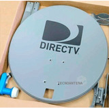 Antena Directv Con Tornillos Fijacion Y Cable Envios Gratis