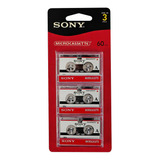 3 Pack De Micro Cassettes Sony Mc 60 Minutos