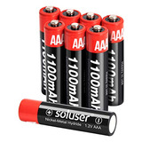 Aaa Aaa Baterías Recargables Batteries1100mah Pilas Aa...