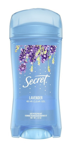 Desodorante Secret Clear Gel Lavender 73g + Brinde