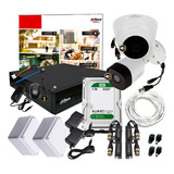 Cctv Seguridad Kit 4 Ch Dahua 1080p + 2 Cámaras Audio + D 1t