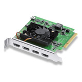 Blackmagic Decklink Quad Hdmi Recorder Capturadora -proservi