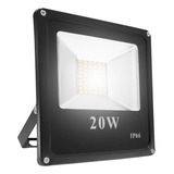 Reflector Led 20w Exterior Alta Potencia Multiled Ip66 Frio