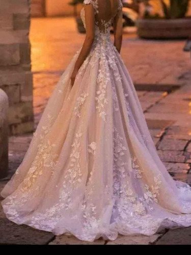 Vestido De Novia Blanco.