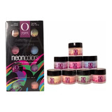 Gama Acrílicos  Neón Colors By Organic Nails 8pz