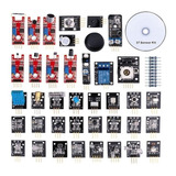 Kit De 37 Sensores Con Caja Pastica Arduino Completo Premium