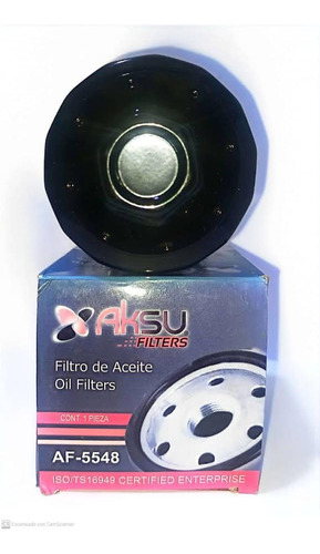 Filtro De Aceite 5548 Vw Fox Cross Fox Space Fox Caddy Skoda Foto 2