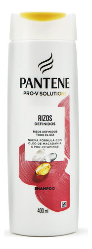 Shampoo Pantene Rizos Definidos Pro-v Solutions 40 Pantene