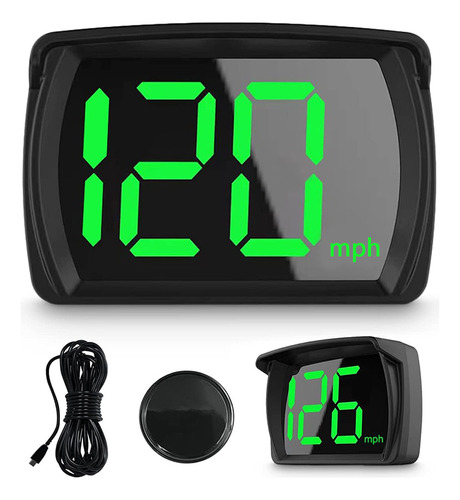 Velocímetro Gps Universal Car Hud Km/mph Head Up Display