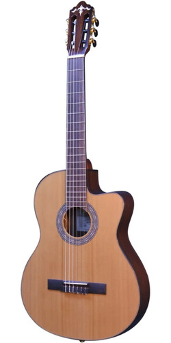 Violão Crafter C-18 Ce Nylon Solid Cedar Eq Platform Nx 