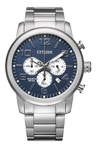 Reloj Citizen Para Caballero Original An8050-51m Crono Azul