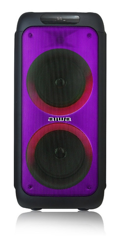 Torre De Sonido Portatil Aiwa Bluetooth Luces 800w Awpoh1d