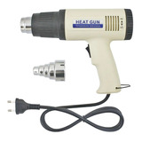 Pistola Ar Quente Soprador Térmico + Ajuste Temperatura Cor Branco 127v