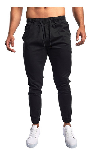 Jogger De Gabardina Stretch Para Hombre Marca Chili Beans