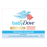 Sabão Em Barra Dove Hidratação Enriquecida Baby De 75 G