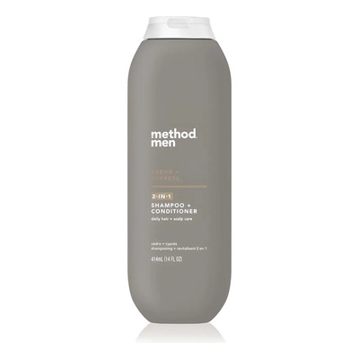 Method Men Shampoo Acondicionador 2-en-1 Cedro Ciprés 414ml | MercadoLibre