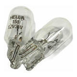 Set 2x Focos Hella Original Pellizco Velita W3w 158 193 12v