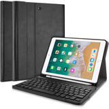 Funda Con Teclado Y Sosten De S-pen iPad 9.7 6ta / 5ta Gen.