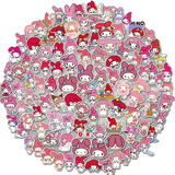 Set Sticker Calcomanias Animación My Melody Cute