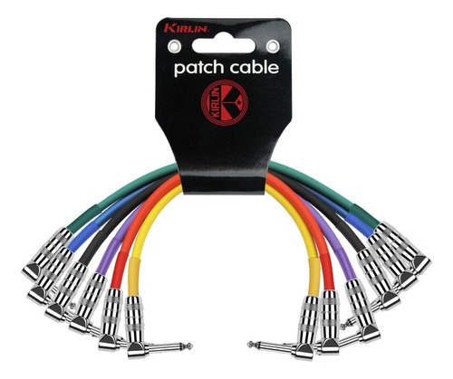 Cables Para Pedales Parcheo Guitarra Colores 1ft