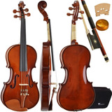 Violino Eagle 4/4 Ve441 Case Breu Arco Profissional Completo