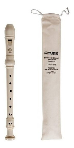 Yamaha Yrs24b Flauta Soprano Dulce Escolar Con Funda