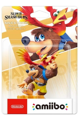 Figura Amiibo Nintendo Super Smash Bros Banjo & Kazooie