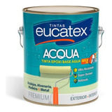 Tinta Epoxi Base Água Eucatex Acqua 3,6l Branco