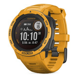 Smartwatch Garmin Solar Instinct Standard 0.9  Caja 45mm De  Polímero Reforzado Con Fibra  Sunburst, Malla  Sunburst De  Silicona Y Bisel  Sunburst De  Polímero Reforzado Con Fibra