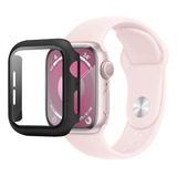 Case Capa 3d Película Vidro Para Apple Watch 45mm Series 7