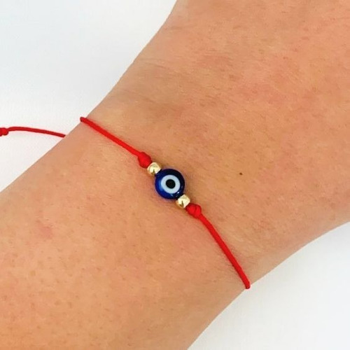 Pulsera Ojo Turco Hilo Rojo Protección X Mayor 20 Unidades