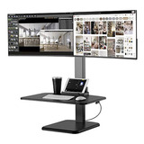 Avlt Monitor Dual De 32  Convertidor De Escritorio De Pie Aj