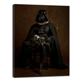 Cuadro Moderno Flotado Darth Vader Elegante