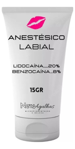 Anestésico Para Micropigmentação Labial Microlabial - 15gr