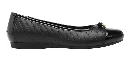 Balerina Mujer Flexi 116310 Negro Plantilla Transpira Gnv®