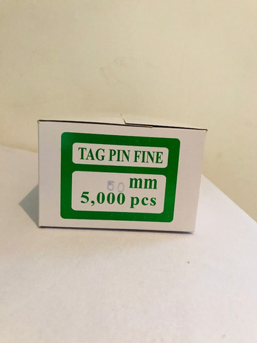Pack X20 5000 Hilos Plasticos Fino 50 Mm Tag Pin