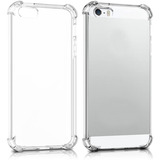 Funda Transparente Antigolpe + Glass Para iPhone 5 5s Se