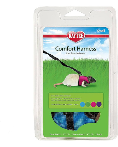 Kaytee Comfort Arnés Y Correa Elástica, Small