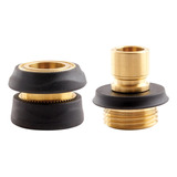 Gilmour 809004-1002 9qc Brass Hose Quick Connector Set,...