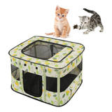 Parque De Juegos Plegable Para Mascotas, Casita Para Gatos,