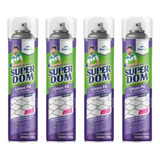 4 Spray Limpa Pó Ar Comprimido Domline 300ml Teclados Pcs