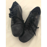 Zapatos Guante Colegio 28cms Negros
