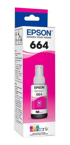 Botella De Tinta Epson 664 Magenta