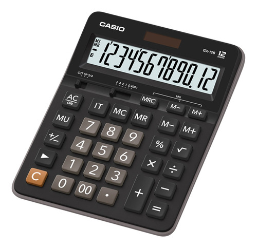 Calculadora Casio Gx-12b-bk Digitos Original