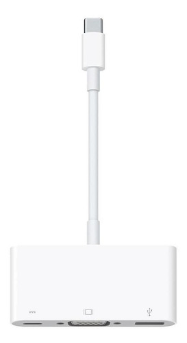 Adaptador Multipuerto De Usb-c A Vga  Blanco