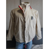 Campera Beige Hombre Talle L Wpm Race Usada Rompeviento