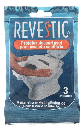 Protetor Assento Sanitário Descatavel C/ 3unidades