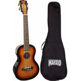 Ukelele Soprano Electroacústico Mahalo Mj1vt3ts Con Funda