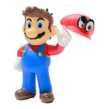 Super Mario Odyssey Figura Con Gorra Removible